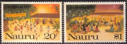 NAURU - CHRISTMAS - CHILDREN GAMES - **MNH - 1987 - Poupées