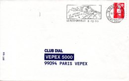 FRANCE. Enveloppe Ayant Circulé Avec Flamme De 1995. Métro Au Petit-Quevilly. - Strassenbahnen