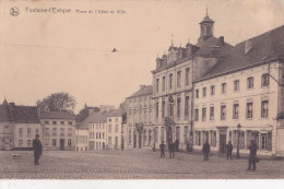 FONTAINE-L'EVEQUE : Place De L'hôtel De Ville - Fontaine-l'Evêque