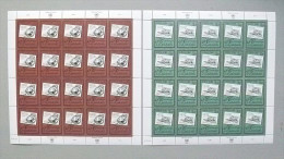 UNO-Genf 319/20 **/mnh Kleinbogen/sheet, Hommage An Die Philatelie - Blocs-feuillets