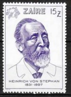 Zaire - 1124 (BL50) - Von Stephan - 1981 - MNH - Unused Stamps