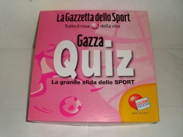 Gazzetta  Dello  Sport - GAZZA  QUIZ - Autres & Non Classés