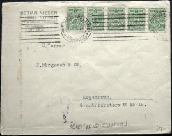 Finland  Letter To Denmark Censored  ( Lot 4663) - Covers & Documents