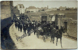 CPA Carte Photo Fête Musique Orphéon 1910 ROMAINVILLE Seine Saint Denis 93 - Romainville