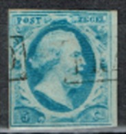 Pays-Bas - 1852 - Y&T N° 1, Oblitéré - Usati