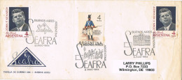 11909. Carta BUENOS AIRES (Argentina) 1964. SEAFRA. Kennedy - Lettres & Documents