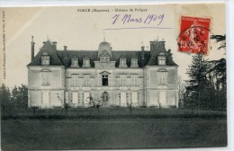 CPA 53 FORCE CHATEAU DE POLIGNY 1909 - Other & Unclassified