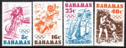 Bahamas GVI 1976 Olympic Games Set Of 4, MNH - Bahamas (1973-...)