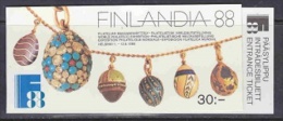 Finland 1988 Finlandia '88 Booklet ** Mnh (F2853) - Booklets