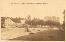 Pont-de-Vaux (Ain) - Emplacement Du Marché Aux Volailles Et Denrées - Imprimerie Nouvelle - Pont-de-Vaux