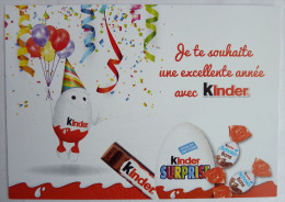 1 CARTE POSTALE  KINDER Bonne Année - Otros & Sin Clasificación