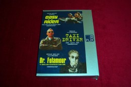 BOX 3 FILMS °  EASY RIDER  + TAXI DRIVER + Dr FOLAMOUR - Classiques
