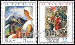 Slovakia - 2008 - Art On Stamps - Mint Stamp Set - Nuovi