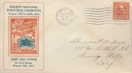 USA JAMES A. GARFIELD, Coil Sc 723 FDC 1932 - 1851-1940