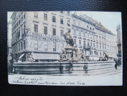 AK WIEN Donnerbrunnen 1905 // U9327 - Wien Mitte