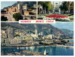 (4190) Port Of Monaco (with UK Stamp) - Porto