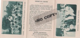 CALENDRIER    1938   Oeuvre Pontificale De La Sainte - Enfance - Small : 1941-60