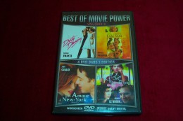 BEST OF MOVIE POWER VOLUME 2 °  4 FILMS  ° DIRTY DANCING + I AM SAM + UN AMOUR  A NEW YORK + A LA FOLIE PAS DU TOUT - Colecciones & Series