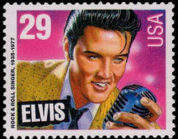 1993 USA Elvis Presley Stamp Sc#2721 Famous Music Star - Elvis Presley