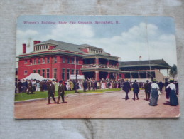 USA   Illinois -  Springfield Women's Building State Fair Ground  PU 1912  D127303 - Springfield – Illinois
