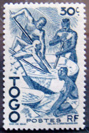 FRENCH TOGO 1947 30c Extracting Palm Oil MLH - Nuevos