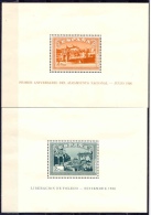 ES836-L2337THC.España. Spain  Espagne.HOJITAS BLOQUE DEL ALZAMIENTO NACIONAL.1937.( Ed 836/7**) Sin Charnela.LUJO- - Souvenirbögen