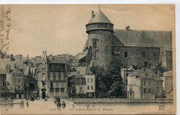 CPA 53 LAVAL LA GRANDE RUE ET LE DONJON - Laval