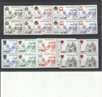 VATICANO  AEREO  66/72  ( BLOQUE DE 4)   MNH  ** - Luchtpost