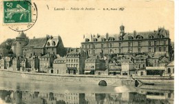 CPA 53 LAVAL PALAIS DE JUSTICE 1901 - Laval