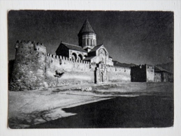 Post Card From Georgia Ussr Church Mtskheta 1966 - Georgië