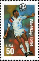 1994 USA 50c World Cup Soccer Stamp Sc#2836 - 1994 – États-Unis