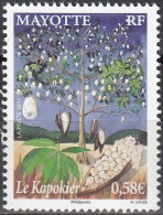 Mayotte 2011 Yvert 253 Neuf ** Cote (2017) 2.40 € Kapokier - Unused Stamps