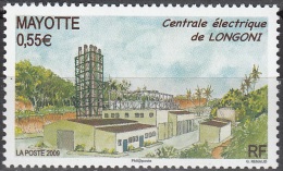 Mayotte 2008 Yvert 220 Neuf ** Cote (2017) 2.30 € Centrale électrique De Longoni - Unused Stamps