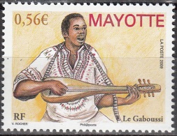 Mayotte 2010 Yvert 231 Neuf ** Cote (2017) 2.30 € Chanteur Avec Gaboussi - Neufs