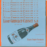 Lot De 10 Buvards   "  Vin Pommard 1961 Léon Grivelet Cusset  à Nuits Saint Georges  " - Colecciones & Series