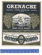 ETIQUETTE  - Grenache , Béziers - Languedoc-Roussillon