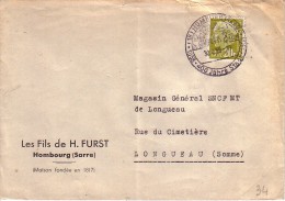 ENVELOPPE.CACHET HOMBOURG - Altri & Non Classificati