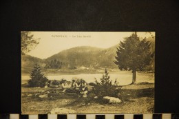 CP, 01, OYONNAX Le Lac Genin Edition F Vialatte Animation RARE - Oyonnax