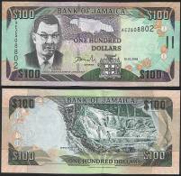 Jamaica P 84 B - 100 Dollars 15.1.2006 - UNC - Giamaica