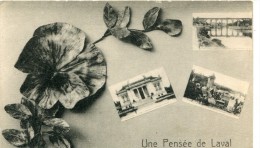 CPA 53 UNE PENSEE DE LAVAL 1915 - Laval