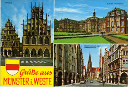 Münster Westf - Mehrbildkarte 12 - Muenster