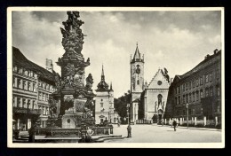 Bad Teplitz-Schonau. Schlossplatz / Postcard Circulated - Sudeten