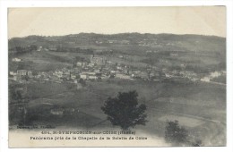 CPA -SAINT SYMPHORIEN SUR COISE -PANORAMA PRIS DE LA CHAPELLE DE LA SALETTE COISE -Rhône (69) - Saint-Symphorien-sur-Coise