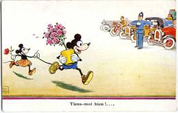 CPA JOHN WILLS - MICKEY ET MINNIE - TIENS-MOI BIEN ! - Wills, John