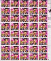 USA - Feuille De 40 Timbres Elvis Presley. 1992 - Sheets