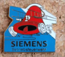 SAPEURS POMPIERS SIEMENS  - SCHWEIZ - SUISSE  - BETRIEBSFEUERWEHR - EGF - SCHWEIZ - SWITZERLAND - SVIZZERA -    (BRUN) - Bomberos