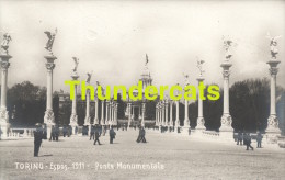 CPA PHOTO TORINO ESPOS 1911 PONTE MONUMENTALE - Tentoonstellingen