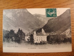 Carte Postale Thorens Chateau De Sales Oblitérée 1910 - Thorens-Glières