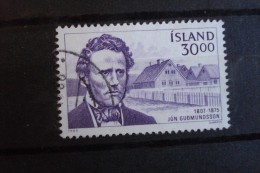 Islande - Année 1985 - 30k  Jon Gudmundsson - Y.T. 593 - Oblitéré - Used - Gestempeld - Used Stamps