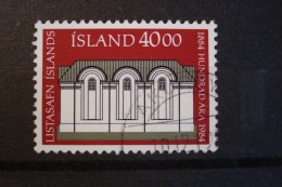 Islande - Année 1984 - 40k Musée D'Art D'Islande - Y.T. 576 - Oblitéré - Used - Gestempeld - Usados